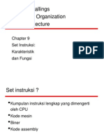 Chapter - 9 Set Instruksi-Karakteristik Dan Fungsi