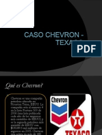 Caso Chevron - Texaco