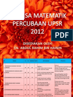 Analisa Utk Debrifing PPD MT Trial 2012