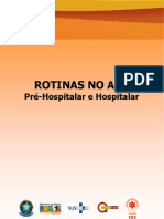 Rotinas No AVC-Pre-Hospitalar e Hospitalar
