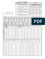 Chart Jeeva Sareera Template