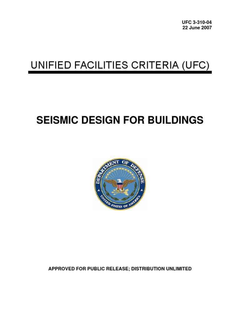 UFC 48466108 Seismic Design For Buildings | PDF | Earthquake ...