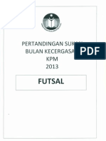 futsal bulan kecergsan