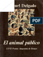 El Animal Publico[Manuel Delgado][PDF]