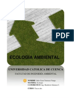 ecologia ambiental