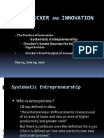 Day 03 - Peter Drucker and Innovation