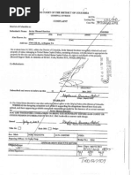 Sanchez Charging Papers - July 2013