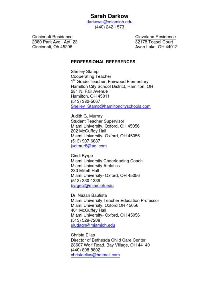 Professional References2 | PDF | Social Science