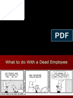 Dead Worker, Employee Comic