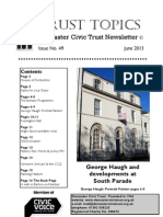 Trust Topics: Doncaster Civic Trust Newsletter