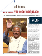The Man Who Redefined Peace: Muhammad Yunus