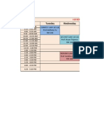 I-d Schedule 1st Sem