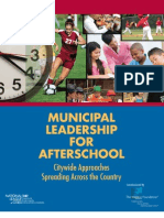 Municipal Leadership for Afterschool