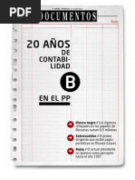 Veinte años de contabilidad B del PP - El Mundo
