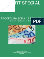Raport Special-Procedura Somatiei de Plata