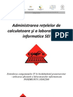 Manual Curs 1 - Administrarea reţelelor de calculatoare şi a laboratoarelor informatice SEI