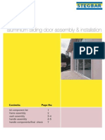 Stegbar Installation - Aluminium Sliding Door PDF