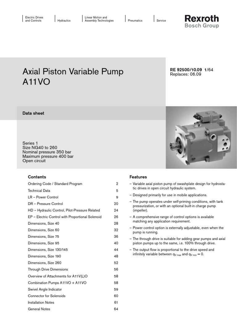 A 11 Vo | PDF | Pump | Rotation Around A Fixed Axis
