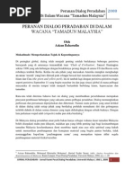 Download 2 - Peranan Dialog Peradaban Di Dalam Wacana Tamadun Malaysia by Izzat Ezman SN154244043 doc pdf