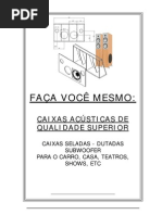 Projeto de Caixas Acusticas