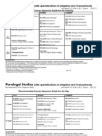 Paralegal Studies: (With Specializations in Litigation and Transactional)