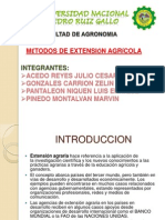 Diapositivas Metodos de Extension Agricola