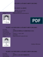 Kartu Alumni 2011-2012