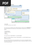 Sap Query Procedure (Sqvi)