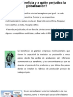 A Quién Beneficia y A Quién Perjudica La Globalizacion