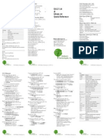 XSLT 1.0 & XPath 1.0 Quick Reference