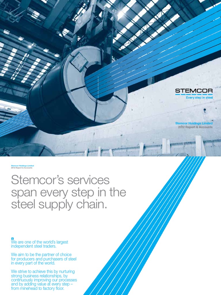 Stemcor Annual Report 2012 | PDF | Economic Growth | Supply Chain ...