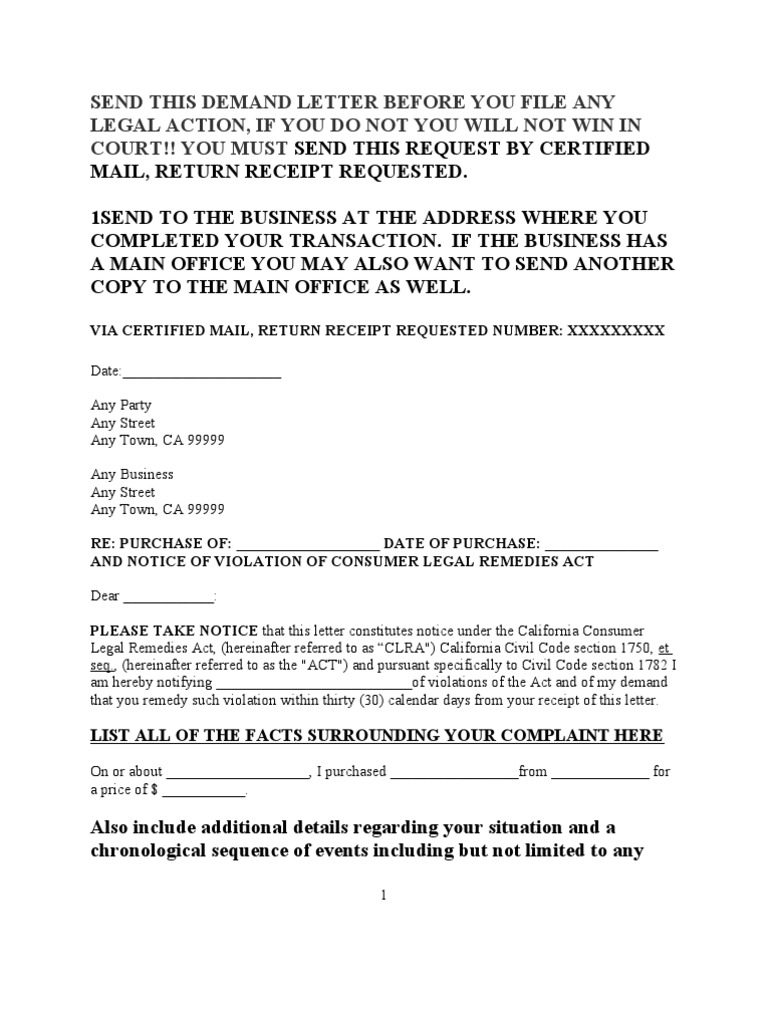sample-demand-letter-under-consumer-legal-remedies-act-for-california