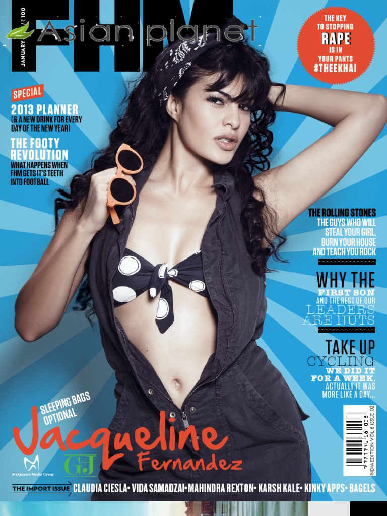Claudia Ciesla Sex - FHM Magazine India Jan 2013 | PDF | Chili Pepper | Indian Cuisine