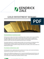 Gold Investment Report | Kendrick-Zale Ltd