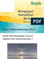 Tarhib Ramadhan 1431 Seri 2