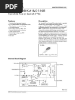 KA1L0880B/KA1M0880B: Fairchild Power Switch (FPS)