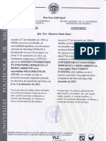 Resguardo Master Ingeniería Hidráulica y Medio Ambiente