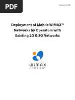 Deployment of Mobile Wimax2