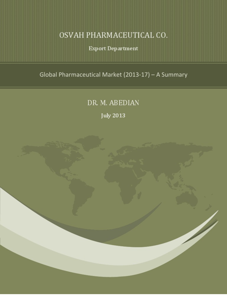 Global Pharma Report PDF | PDF | Pharmaceutical Industry ...