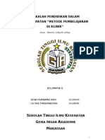 Download Makalah Metode Pembelajaran Klinik by Fadil Atwosn SN154291198 doc pdf