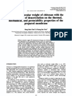 Effect of Molecular Weight of Chitosan PDF