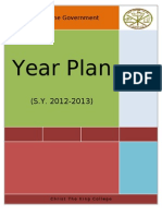 Year Plan 2012-2013