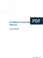 Amadeus Passenger Name Record
