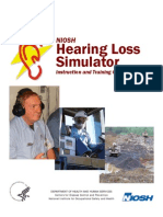 NIOSH Simulador de pérdida auditiva
