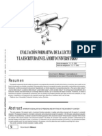 La evaluación formativa en el ámbito universitario