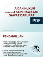 01 Etika Dan Hukum Dalam Keperawatan Gawat Darurat