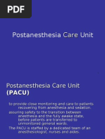 Download 9 the Post Anesthesia Care Unit by sanjivdas SN15431190 doc pdf