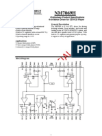 Confidential: 4-ch Motor Driver For CD/VCD Player Features General Description