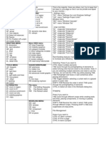 Short Cut Keys - Revit