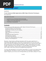 MSDN May 2007: Create Advanced Web Applications With Object-Oriented Techniques